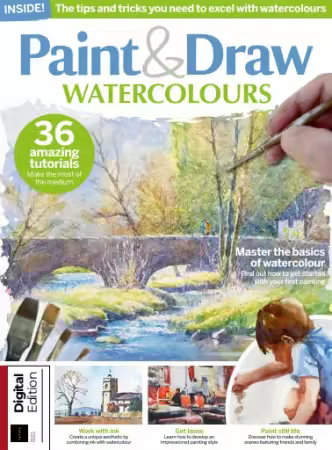 Paint &amp; Draw Watercolours - 8th Edition, 2026