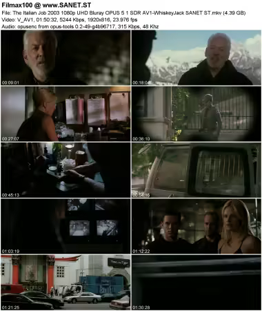 The Italian Job 2003 1080p UHD Bluray OPUS 5.1 SDR AV1-WhiskeyJack