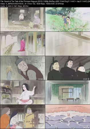 The Tale of the Princess Kaguya 2013 1080p BluRay x265 10-bit Eng 5.1 AAC Jap 5.1 AAC WeSLeY