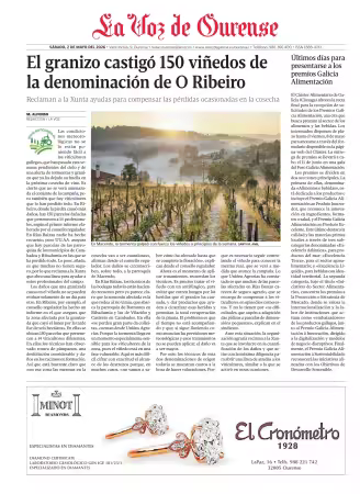 Ourense local - 2 mayo 2026