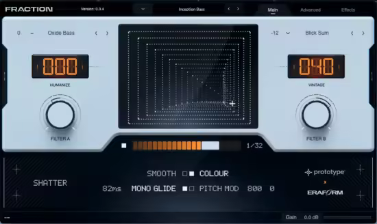 Eraform Audio Fraction v1.1.2 macOS
