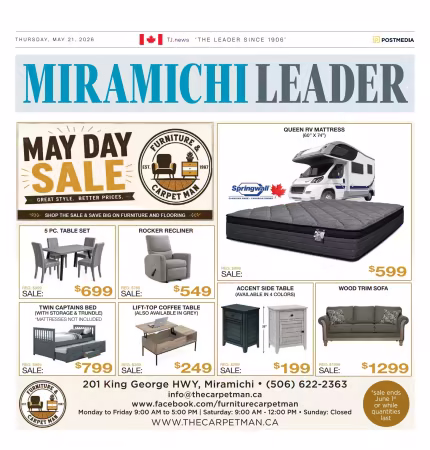 Miramichi Leader - 21 May 2026