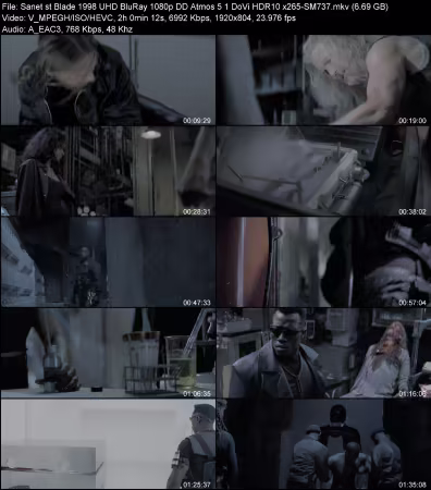 Blade 1998 UHD BluRay 1080p DD Atmos 5.1 DoVi HDR10 x265-SM737