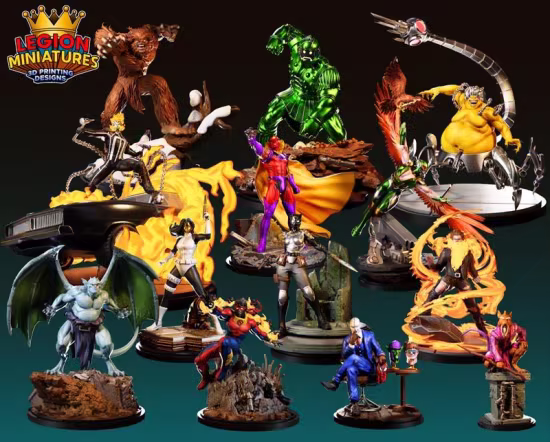 Legion Miniatures April 2026 – 3D Print Model