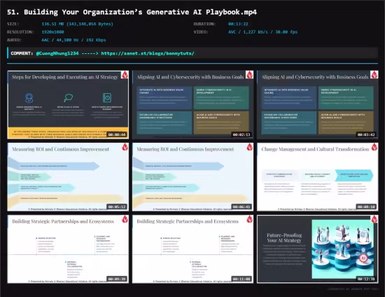 A CEO's Generative AI Playbook Complete[GenAI - 10]