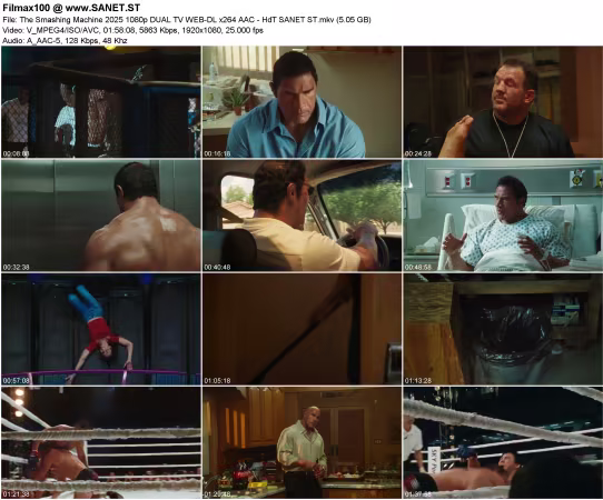 The Smashing Machine 2025 1080p DUAL TV WEB-DL x264 AAC - HdT