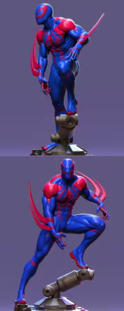 Stalyn Quito – Spiderman 2099 – 3D Print Model