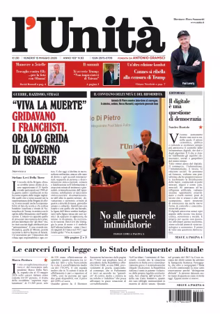 L'Unita - 15 maggio 2026