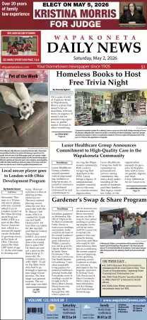 Wapakoneta Daily News - 2 May 2026