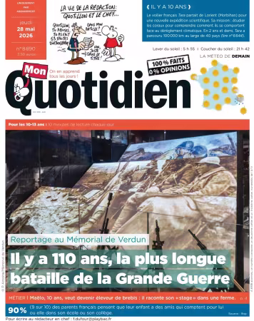 Mon Quotidien - 28 mai 2026