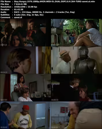 Stay Hungry 1976 1080p AMZN WEB-DL DUAL DDP2.0 H264-TURG