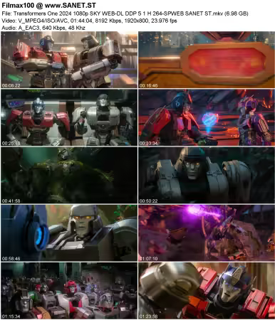 Transformers One 2024 1080p SKY WEB-DL DDP 5.1 H264-SPWEB