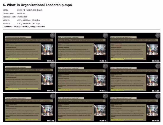 Organizational Leadership in Oil and Gas Industry Course