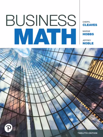 Business Math, 12th Edition