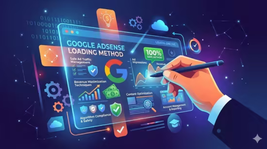 Google AdSense Loading Method Full Course | 100% Safe Method