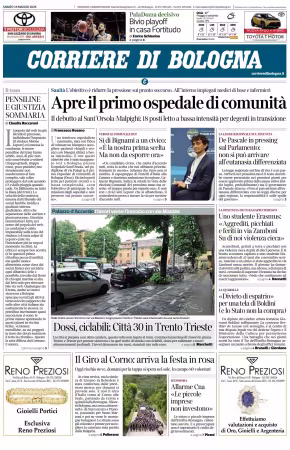 Corriere di Bologna - 16 maggio 2026