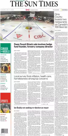 The Sun Times (Owen Sound) - 14 May 2026