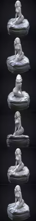 Stepanov Sculpts – Rita Hayworth – 3D Print Model