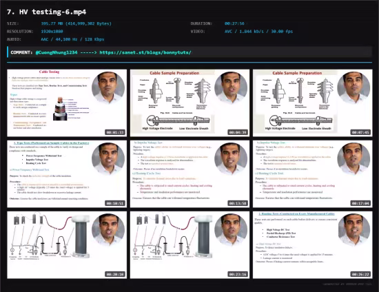 Masters in High voltage testing