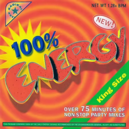 VA - 100% Energy (1994) (FLAC)