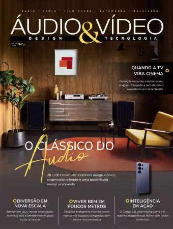 Áudio &amp; Vídeo – Design e Tecnologia - Abril 2026