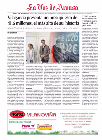 Arousa local - 21 mayo 2026