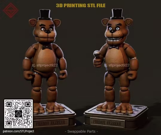 STL Project – Fredy – 3D Print Model