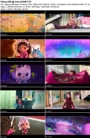 Gabbys Dollhouse The Movie 2025 1080p SKST WEB-DL DDP5.1 RoDubbed H264-SPWEB