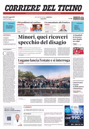 Corriere del Ticino - 22 maggio 2026