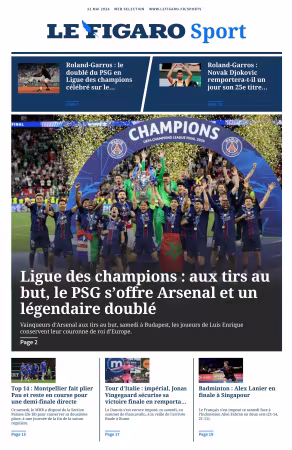 Le Figaro Sport - 31 mai 2026