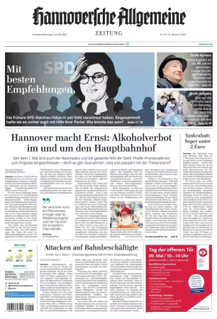 Hannoversche Allgemeine - 2 Mai 2026