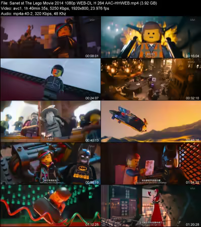The Lego Movie 2014 1080p WEB-DL H264 AAC-HHWEB