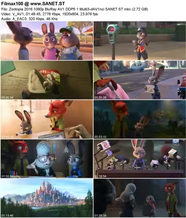 Zootopia 2016 1080p BluRay AV1 DDP5.1 Multi3-dAV1nci