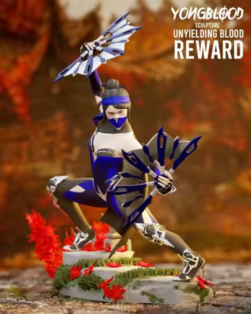 Yongblood Sculpture – Kitana From Mortal Kombat 11 – 3D Print Model