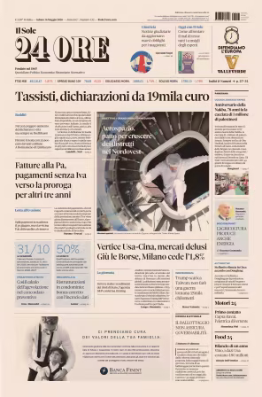Il Sole 24 Ore - 16 maggio 2026