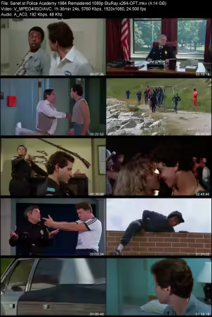 Police Academy 1984 Remastered 1080p BluRay x264-OFT