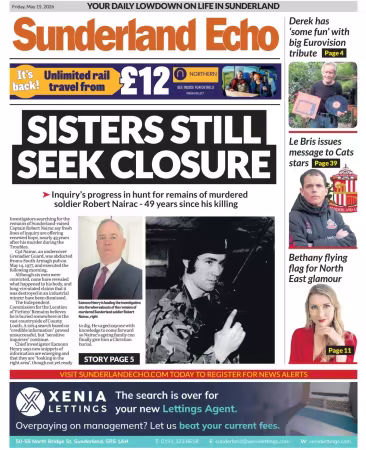 Sunderland Echo - 15 May 2026