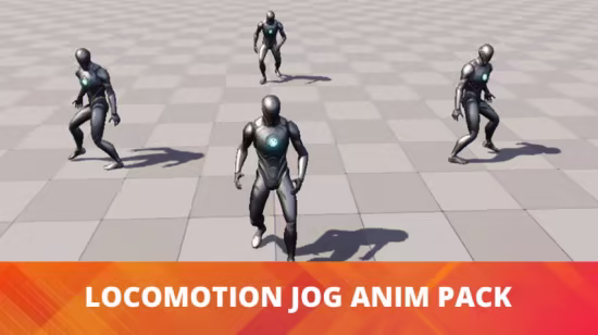 FAB - Locomotion Jog Anim Pack (5.1 – 5.7)