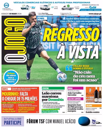 O Jogo - 30 maio 2026