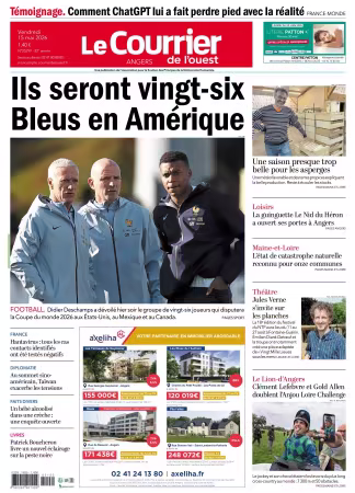 Le Courrier de l’Ouest (Angers) - 15 mai 2026