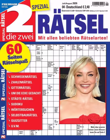 Die 2 Spezial Rätsel - Nr.04 2026