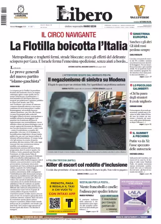 Libero - 19 maggio 2026