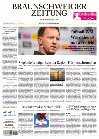 Braunschweiger Zeitung (Gifhorn) - 22 Mai 2026