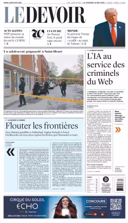 Le Devoir - 15 mai 2026