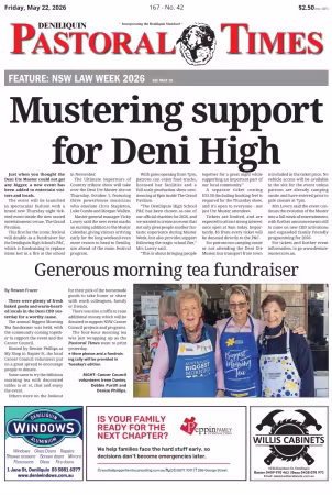 Deniliquin Pastoral Times - 22 May 2026