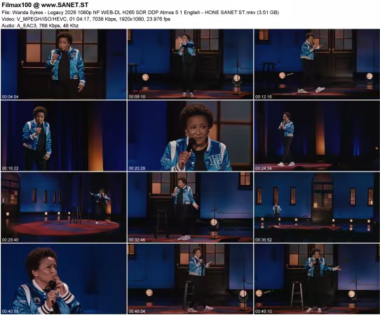Wanda Sykes - Legacy 2026 1080p NF WEB-DL H265 SDR DDP Atmos 5 1 English - HONE