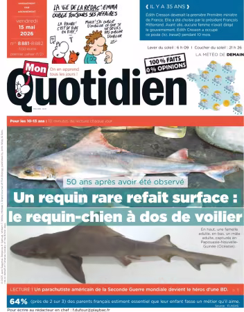 Mon Quotidien - 15 mai 2026