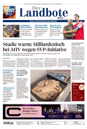 Der Landbote - 15 Mai 2026