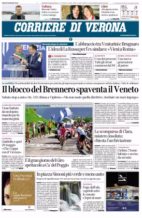 Corriere di Verona - 28 maggio 2026