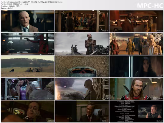 Deadpool &amp; Wolverine 2024 iTA-ENG WEB-DL 1080p x264-CYBER